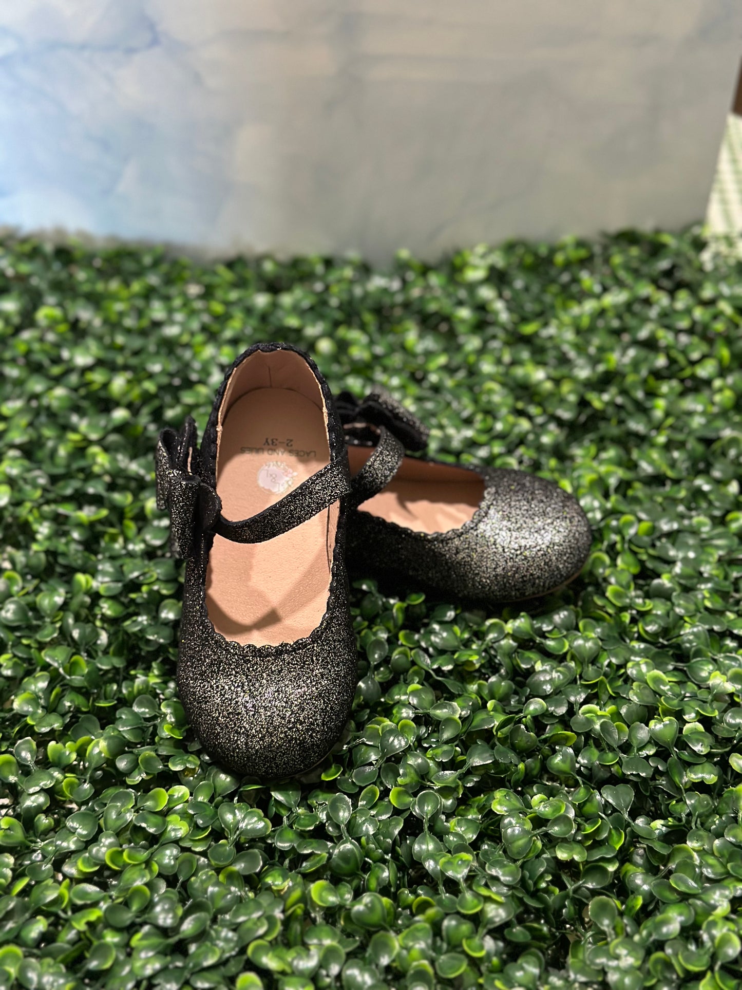 Dahlia Flats Black Silver Speck Enchanted