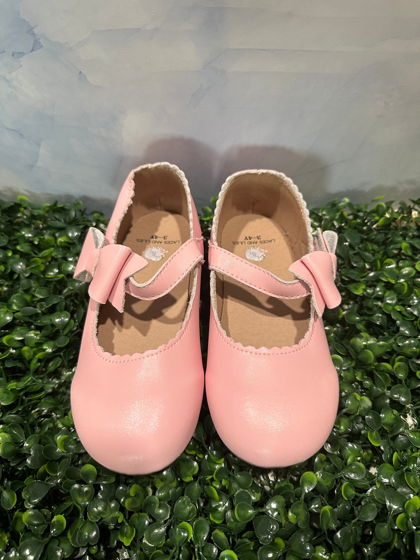 Dahlia Flats Pastel Pink