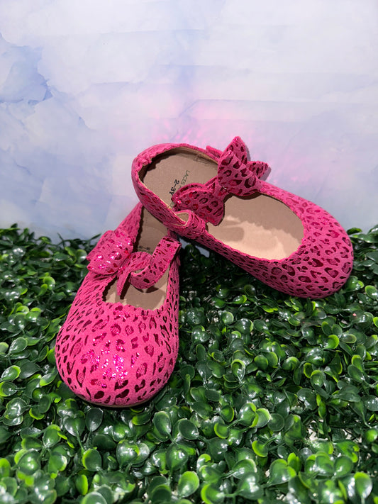 Dahlia Flats Hot Pink Cheetah Barbie