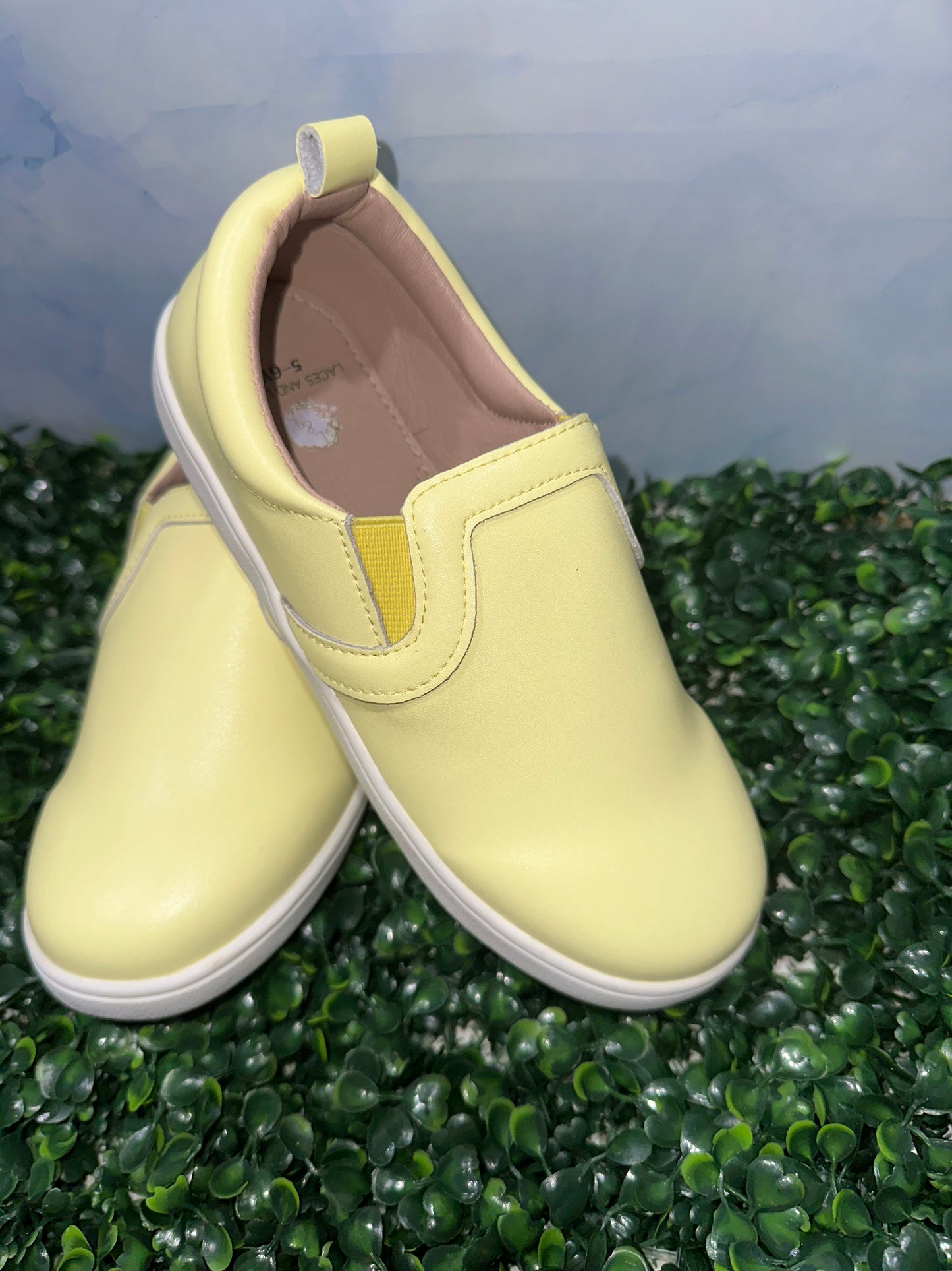 Tanner Sneakers Pastel Yellow