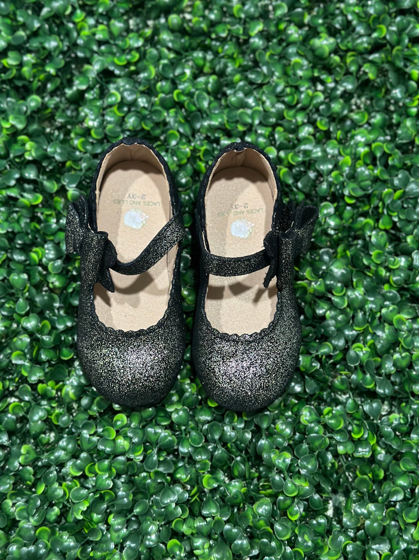 Dahlia Flats Black Silver Speck Enchanted