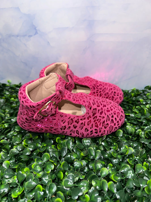 Iris Flats Hot Pink Cheetah Barbie