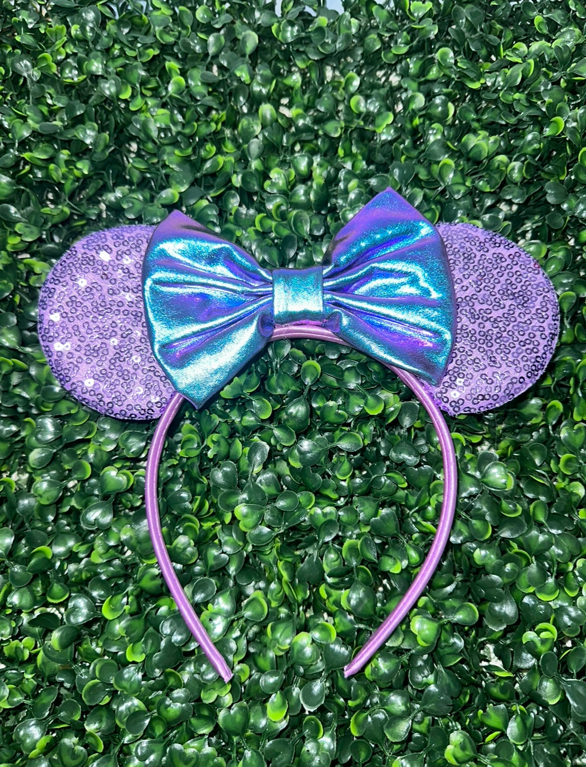 Minnie Purple Blue Ears Headband – Lace and Lilies