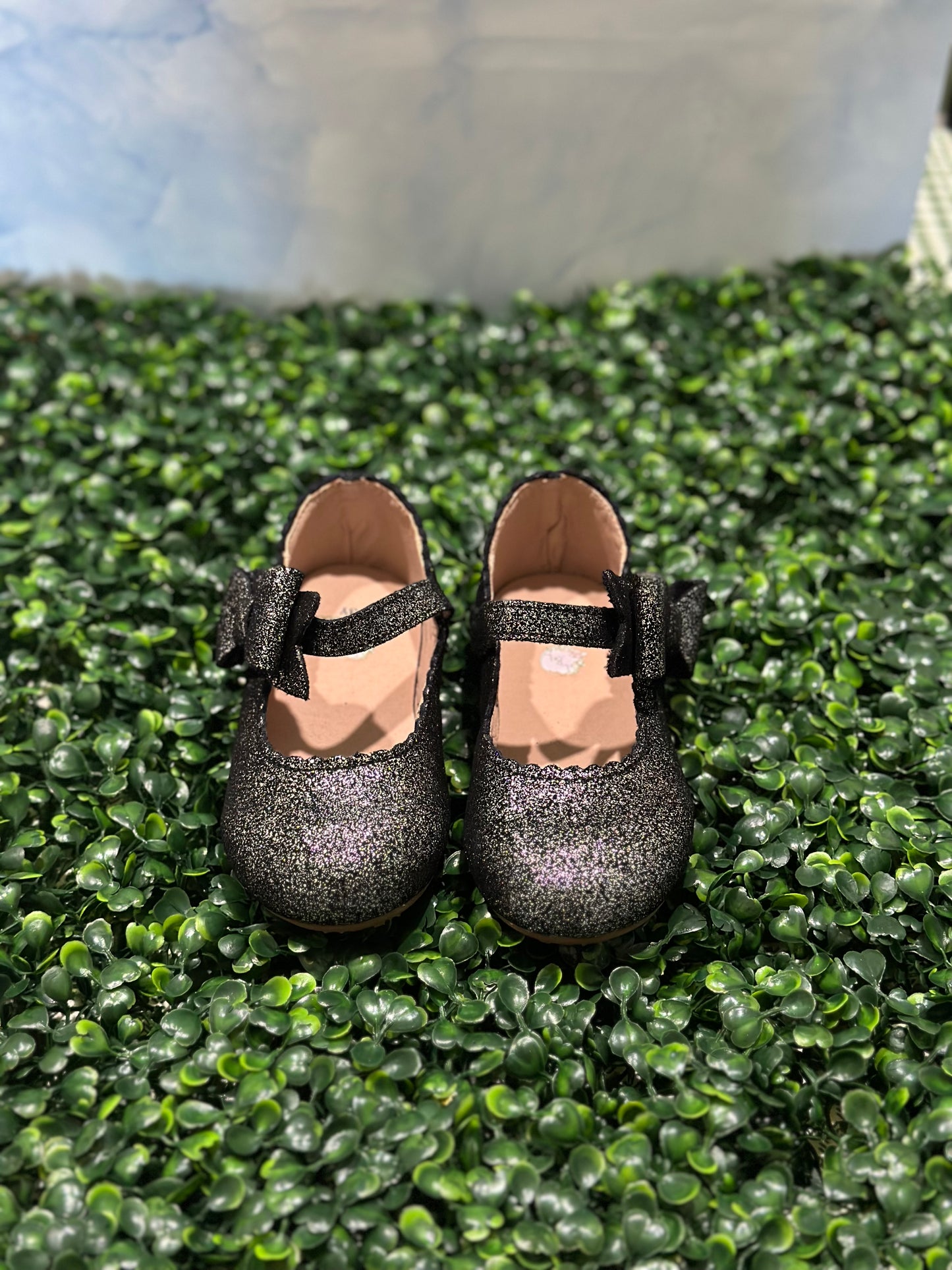 Dahlia Flats Black Silver Speck Enchanted