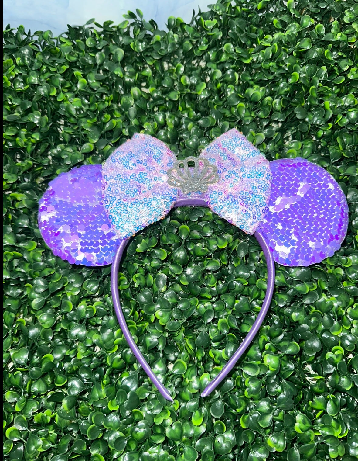 Minnie Purple Shell Ears Headband – Lace and Lilies