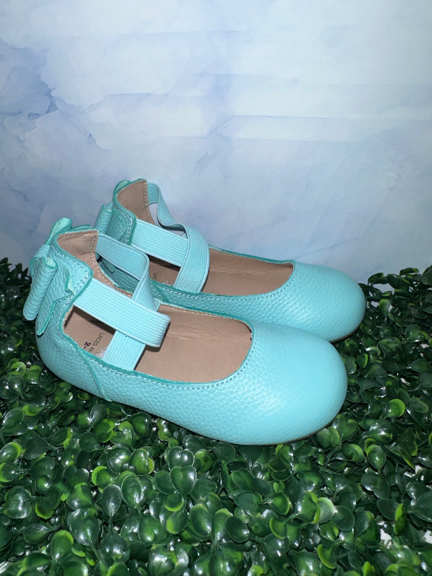 Violet Bow Ballet Tiffany Blue