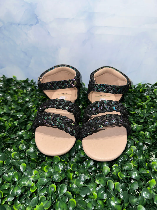 Zoe Sandals Black Mermaid