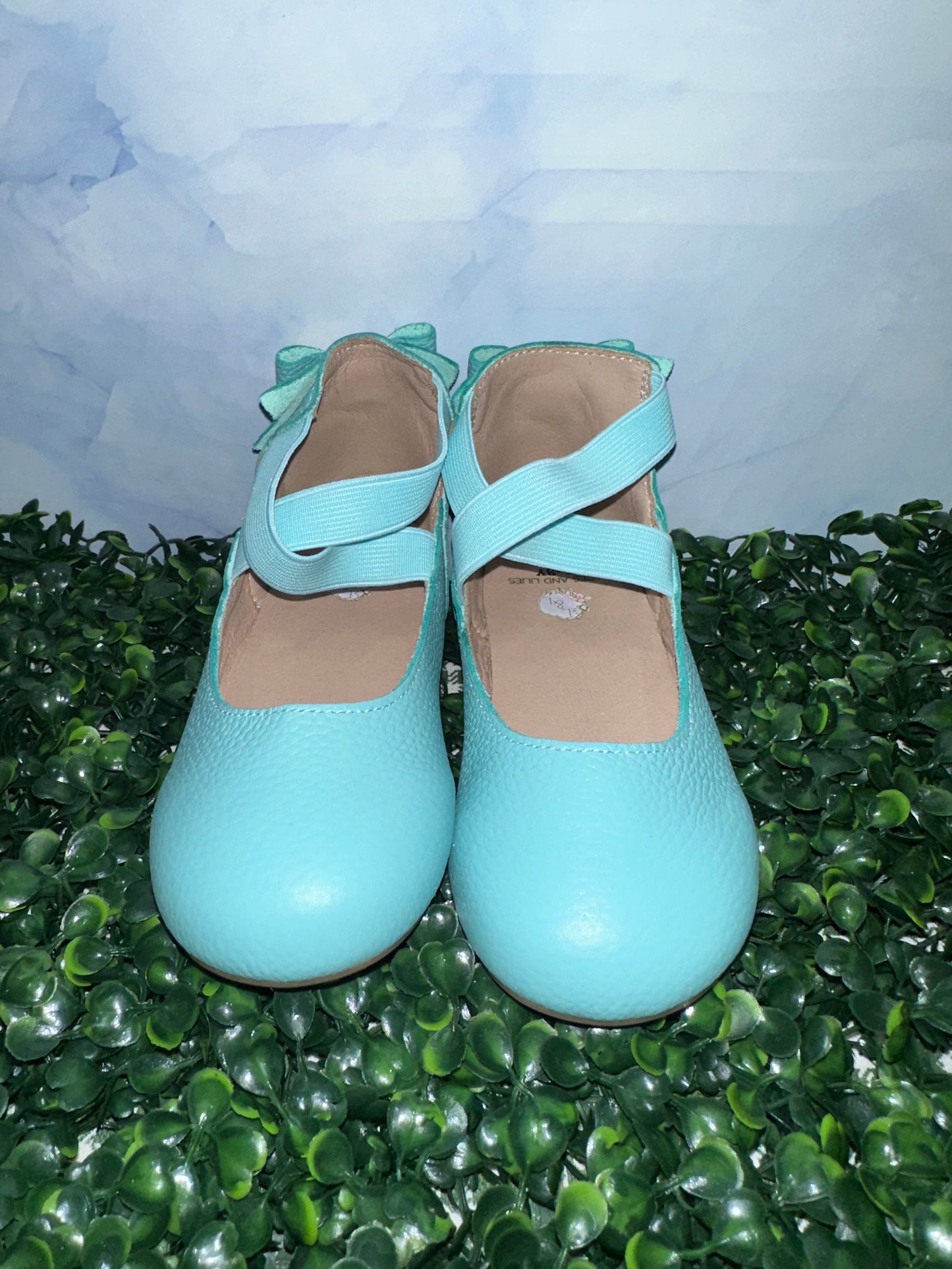 Violet Bow Ballet Tiffany Blue