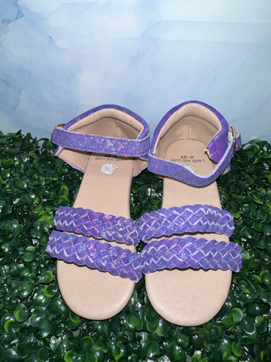 Zoe Sandals Purple Mermaid