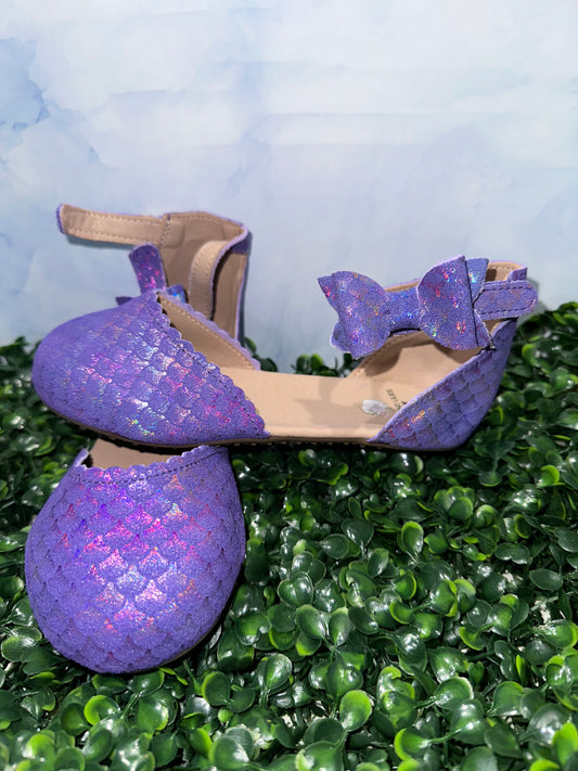 Genevieve Flats Purple Mermaid